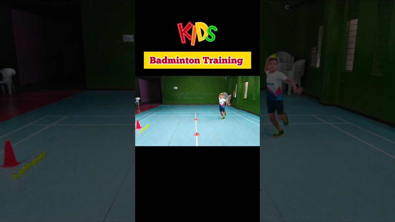 KIDS Badminton Training #shorts #badminton #kids