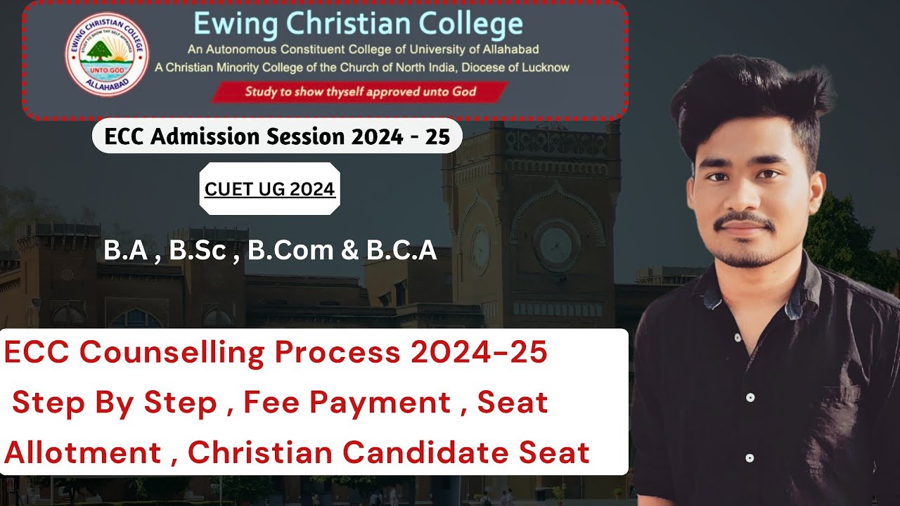 ECC Counselling Process 2024 - 25 ।। BA BSC BCOM BCA ।। ONLINE Fee Payment ।। Seat Allotment Process