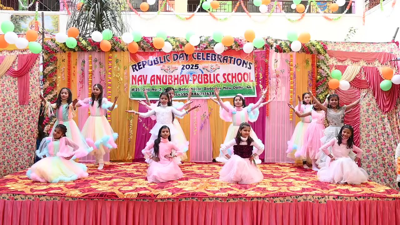 Chote Chote Sapne Ho Song Dance Performance - Nav Anubhav Public School