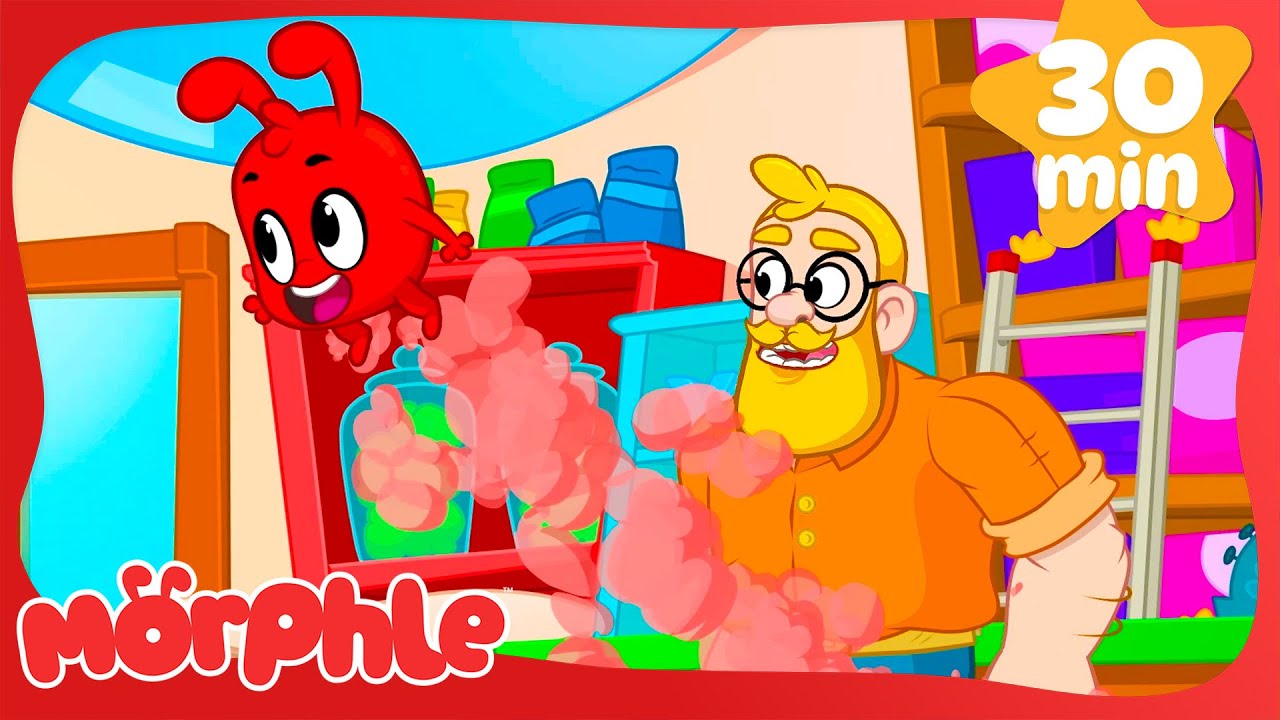 Ops... Morphle Farted 😂🤣 | 🔴 Morphle VS Orphle 🟢 | Fun Kids Cartoon