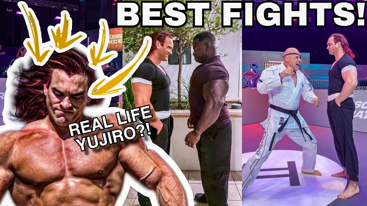YUJIRO HANMA LIVE ACTION FIGHTS COMPILATION!