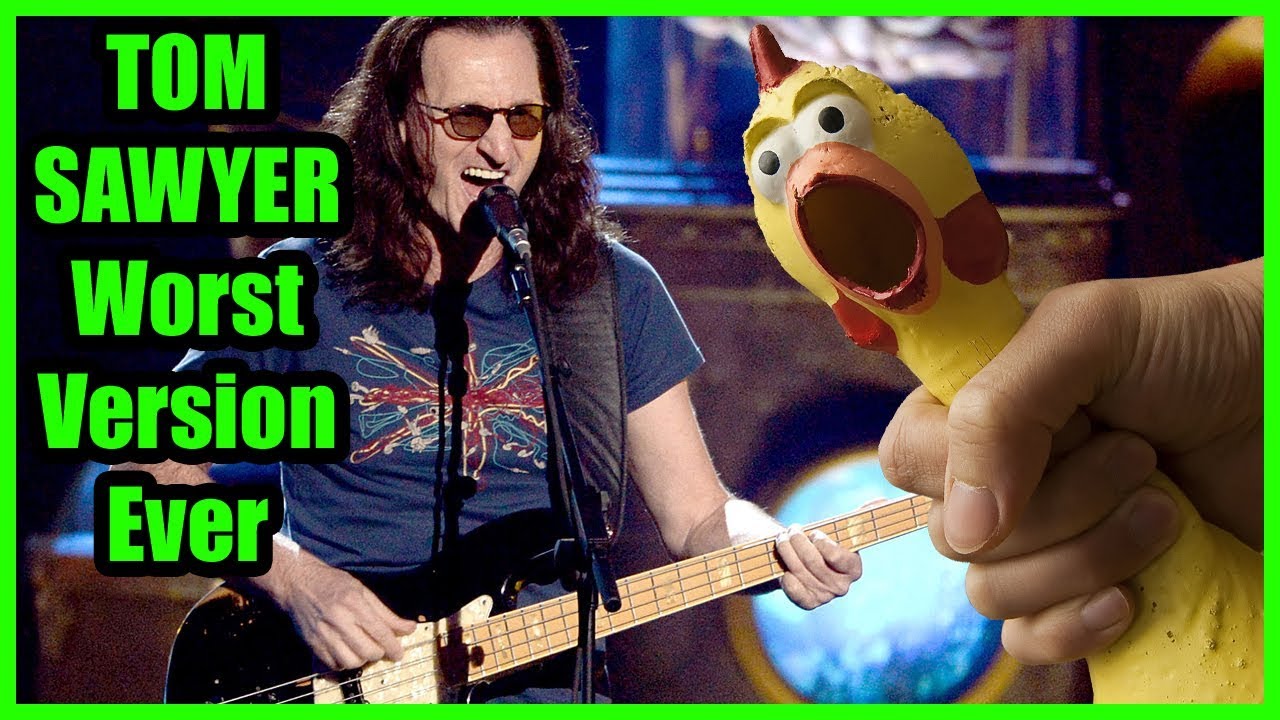 😜 RUSH - Tom Sawyer - the worst version ever! Shreds funny parody