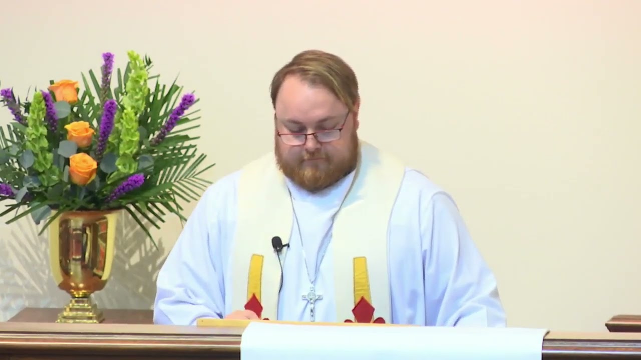 Sermon for 11-9-25, Pastor Matt Lynch, Christ the King Lutheran Church