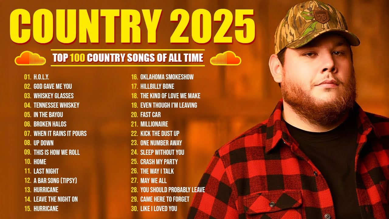 New Country Music Playlist 2025 🌕 Luke Combs, Morgan Wallen, Kane Brown,Chris Stapleton, Brett Young