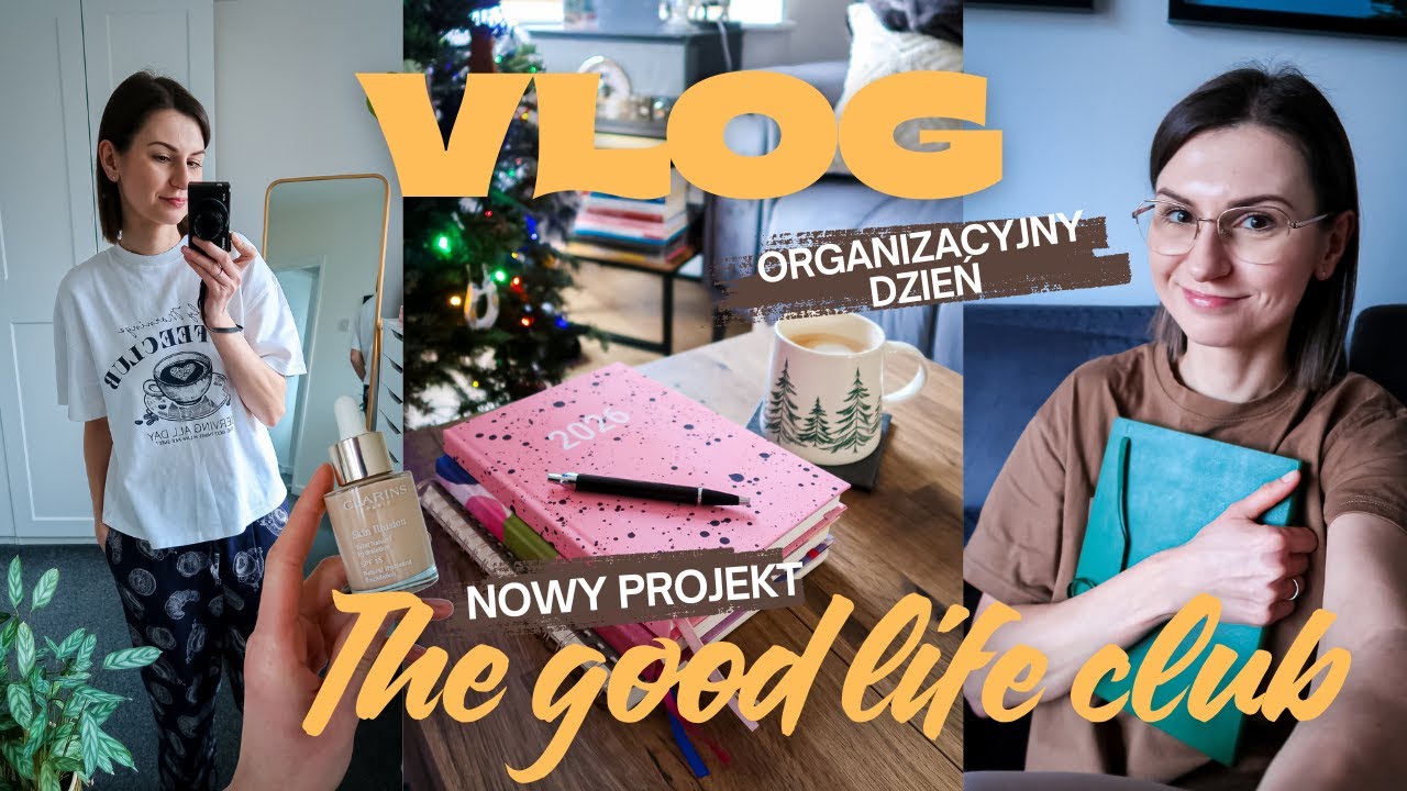 The good life club 🌿 Dołączysz? Projekt na całe życie | Śnieg w Anglii i organizacyjny dzień 📝