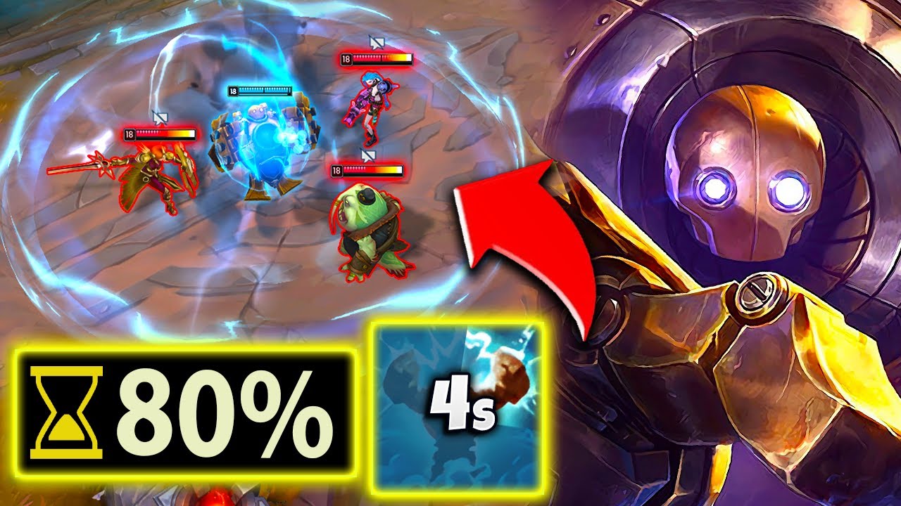 URF BLITZCRANK HAS A 4 SECOND ULT COOLDOWN AND ITS BROKEN | Season 15 URF Gameplay