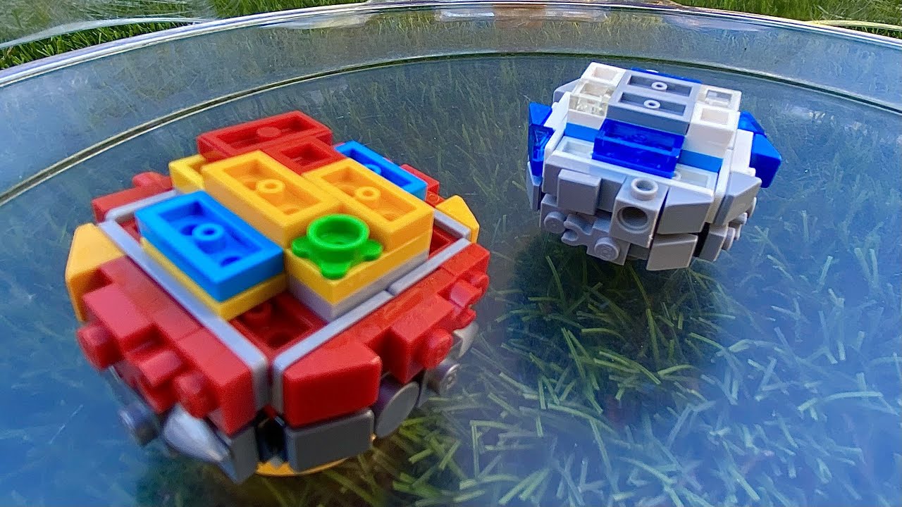 MAGMA IFRIT vs GUILTY LONGINUS | Lego Beyblade Battle | Y-tastic