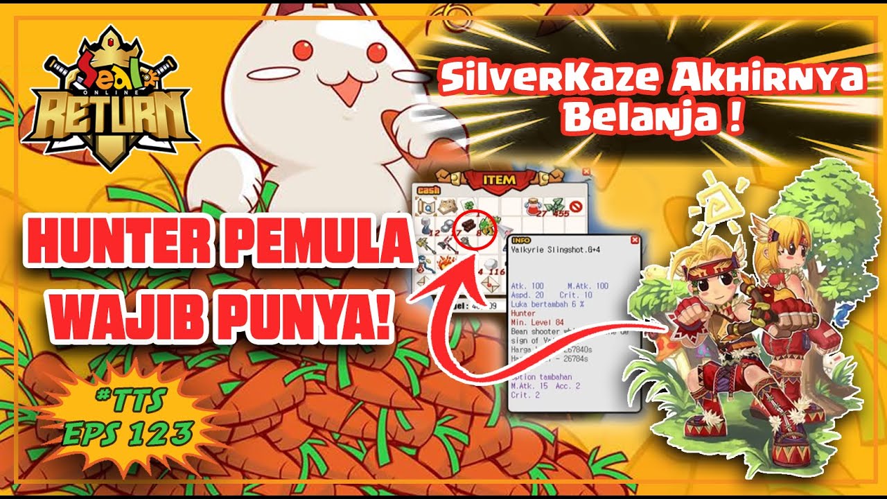 Job Hunter Pemula Mulai Belanja Seal Online Return - TTS 123