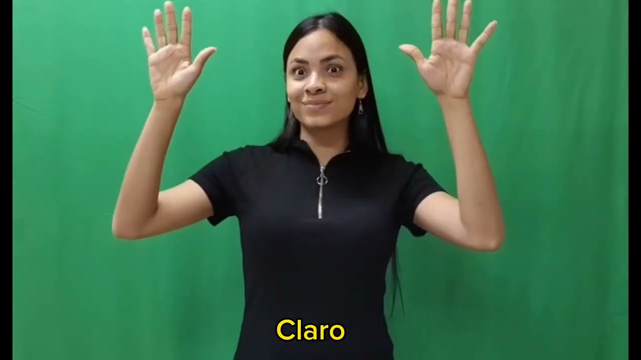 Cores em Libras