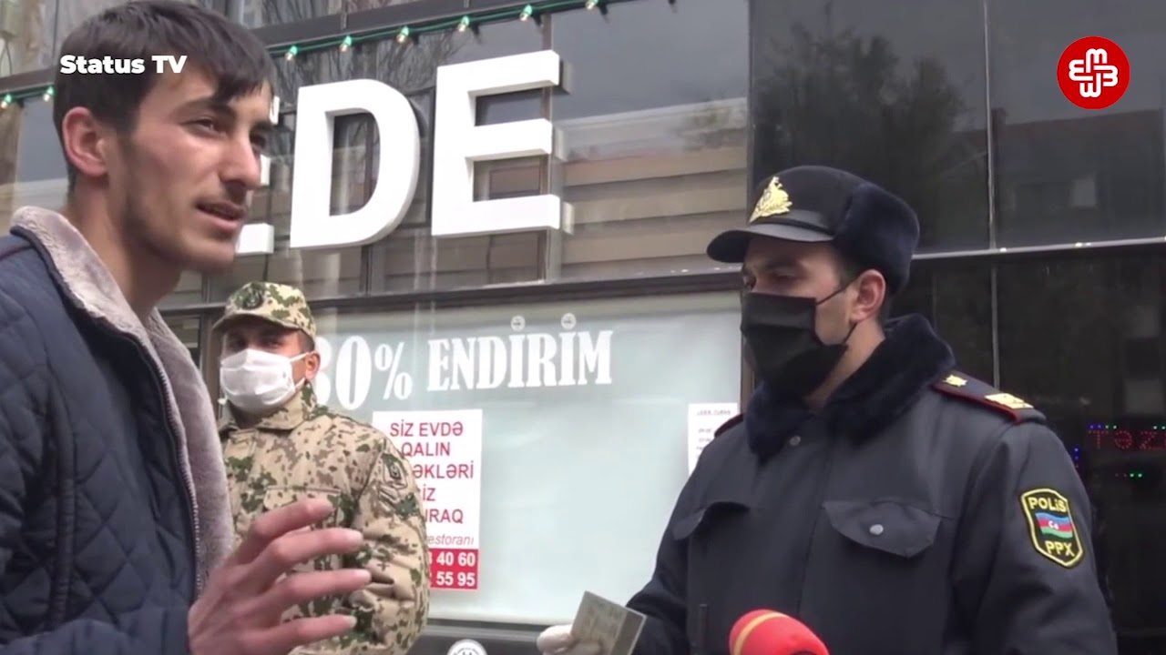 Karantin qaydasını pozan şəxs cəriməni ödəməkdən imtina edir