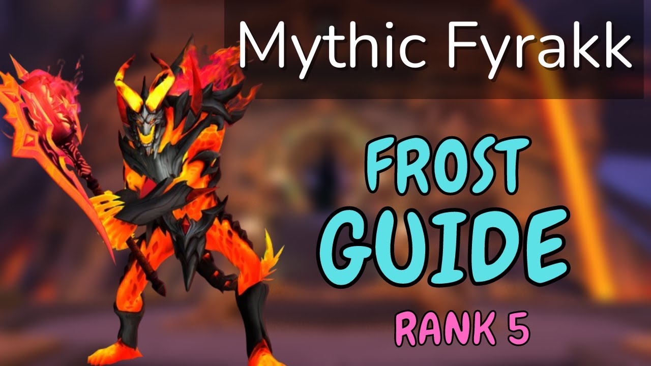 Frost Mage Mythic Fyrakk Commentary - Rank 5