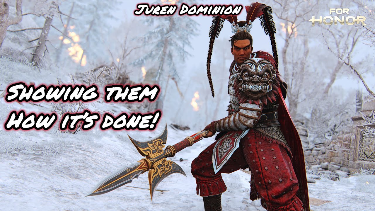 DOMINATING With Lu Bu In Dom! (Juren Dominion) | For Honor