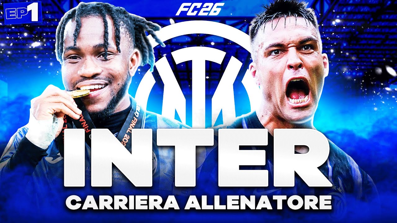 RIVOLUZIONE TOTALE: PRIMO ACQUISTO FENOMENALE!! OBIETTIVO TRIPLETE!! CARRIERA ALLENATORE INTER FC26