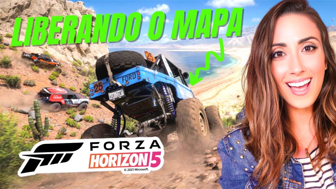 FORZA HORIZON 5 Explorando o Mapa no Xbox Series S