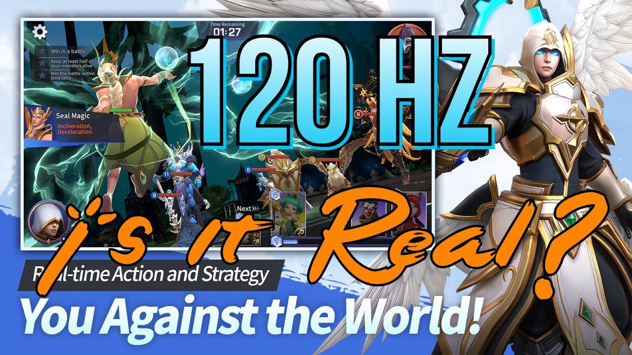 Summoners War Lost Centuria - 120Hz Mode Gameplay Test