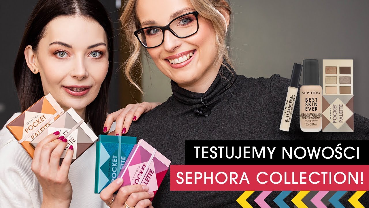 MAKIJAŻ NOWOŚCIAMI SEPHORA COLLECTION! TESTUJEMY BEST SKIN EVER, POCKET PALETTE I MASKARĘ SIZE UP