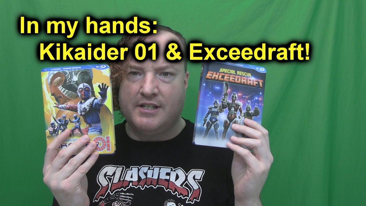 В моих руках: Kikaider 01 и Exceedraft! Распаковка.