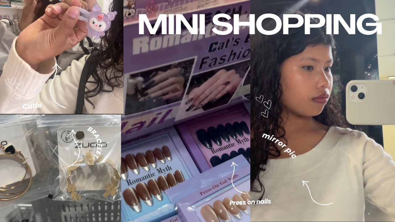 Mini Shopping || under budget || unboxing ˚˖𓍢✧˚.🎀⋆