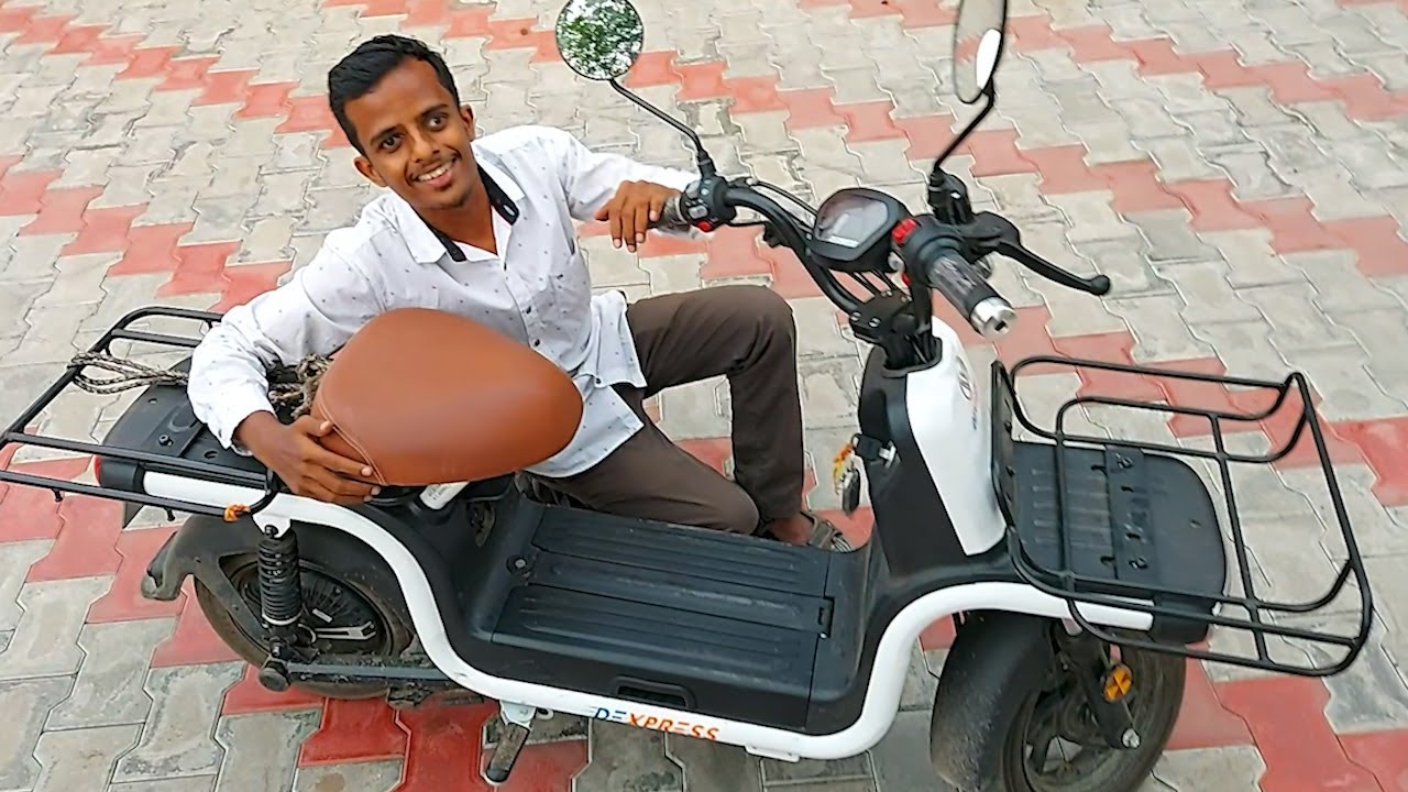 80 KM FOR JUST 10 RS | 200 + KG LOAD CAPACITY | DEXPRESS ELECTRIC SCOOTER IN TAMIL | CARGO SCOOTER