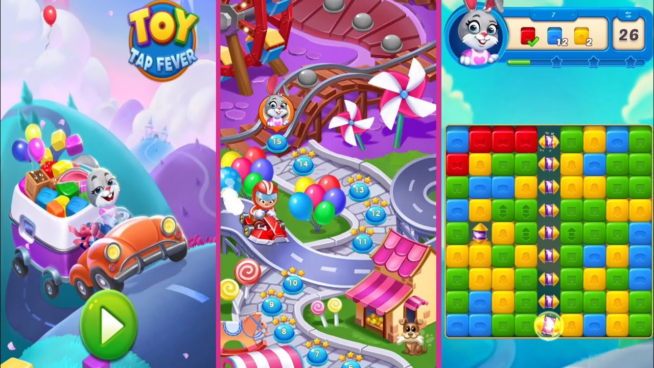 Toy Tap Fever - Puzzle Blast || Gameplay Walkthrough (Android)