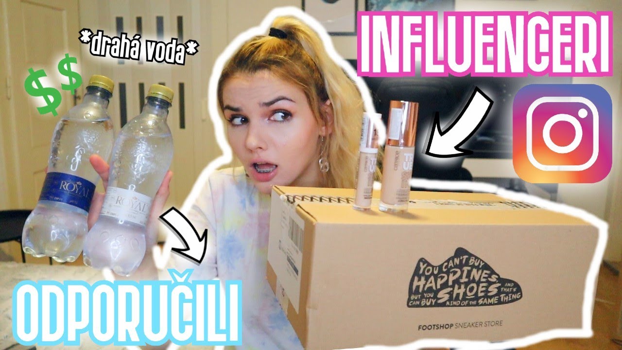 KUPUJEM PRV&Yacute;CH 5 VEC&Iacute;, KTOR&Eacute; MI INFLUENCERI ODPORUČILI! 😱 *predražen&eacute;* 😓