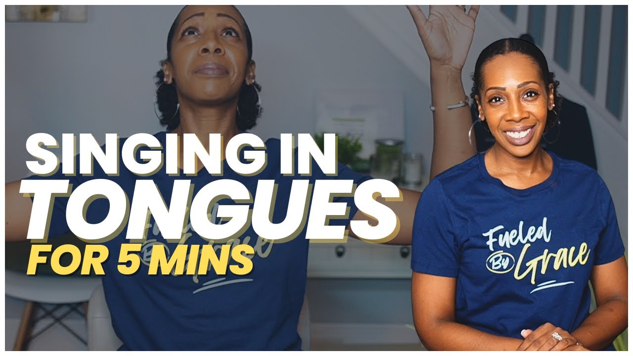 Singing in Tongues for 5 minutes | Prophetic Singing in the Key - F Flat