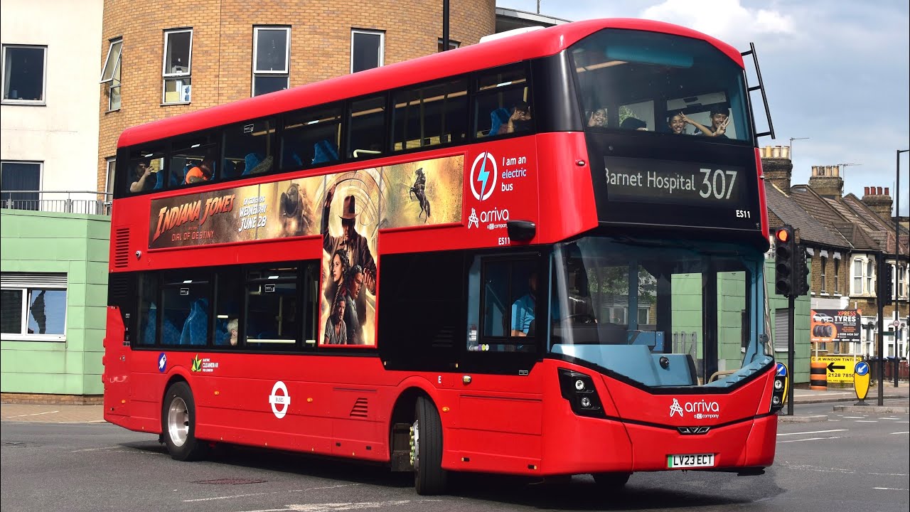 *BRAND NEW* Journey on Arriva’s new Wright Electroliners introduced to Route 307