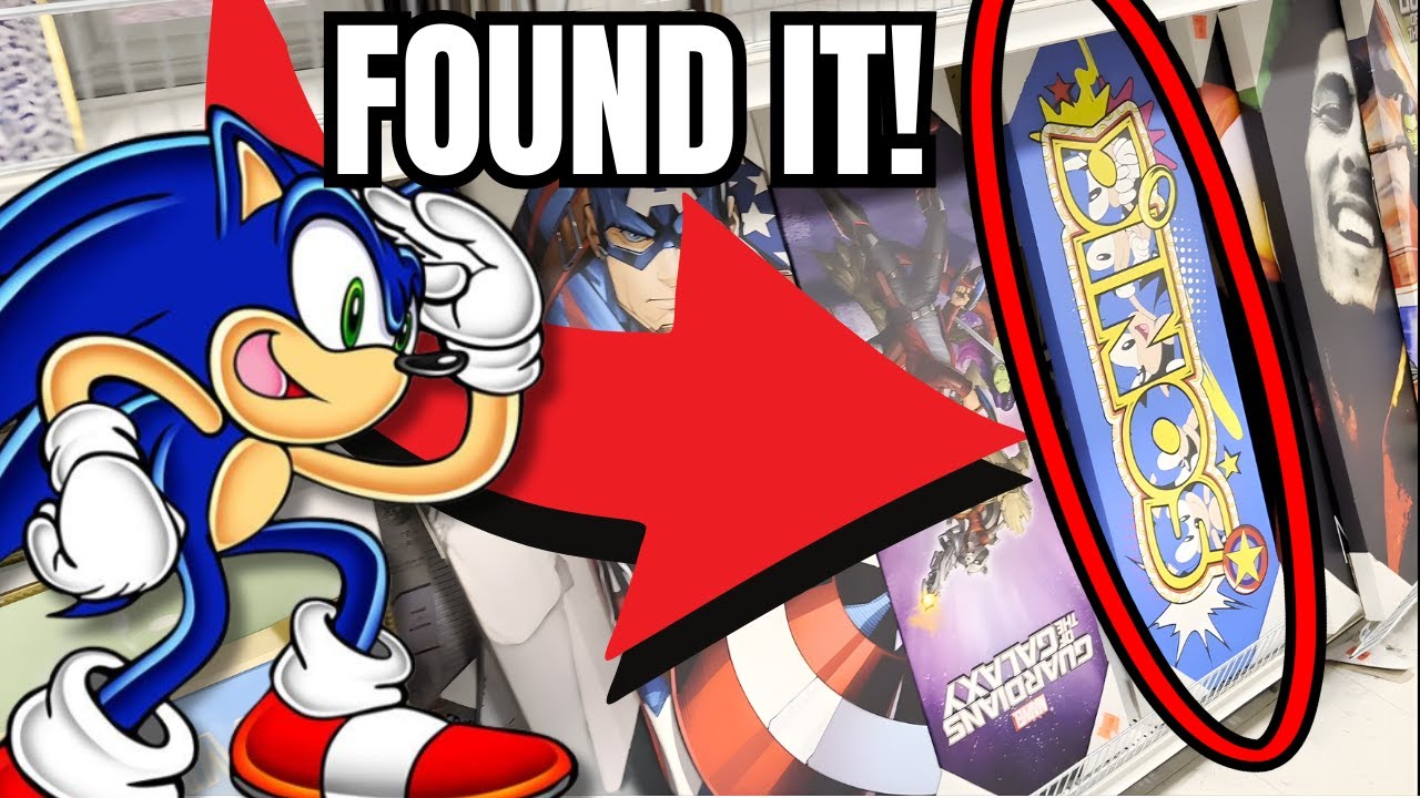 Searching For Sonic Collectibles In A Discount Store