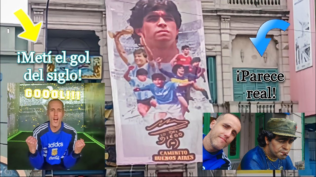 Recorriendo el bar tem&aacute;tico de Maradona oculto en La Boca