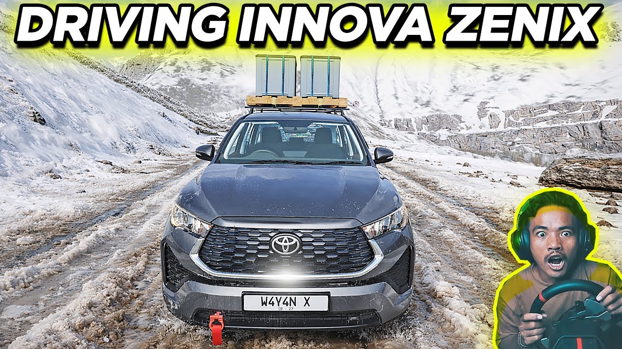POV Driving Innova Zenix Travel ke Danau, Jalan Licin Bikin Deg-degan 😱 | BeamNG.drive