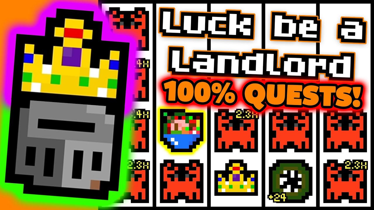 I Completed EVERY QUEST in Luck Be a Landlord
