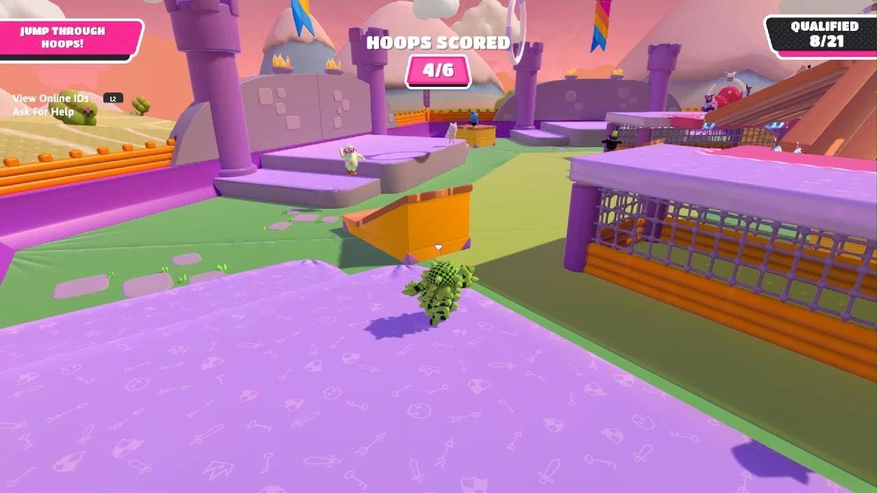 I almost won!!, Fall Guys gameplay