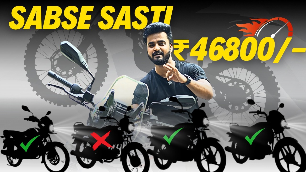 Best 100cc Bikes in India 2025 | Splendor vs Platina vs Shine vs Radeon | Starts From 46,000