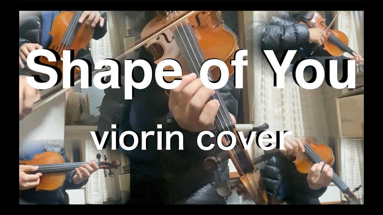 Ed Sheeran【Shape of You】-violin cover-