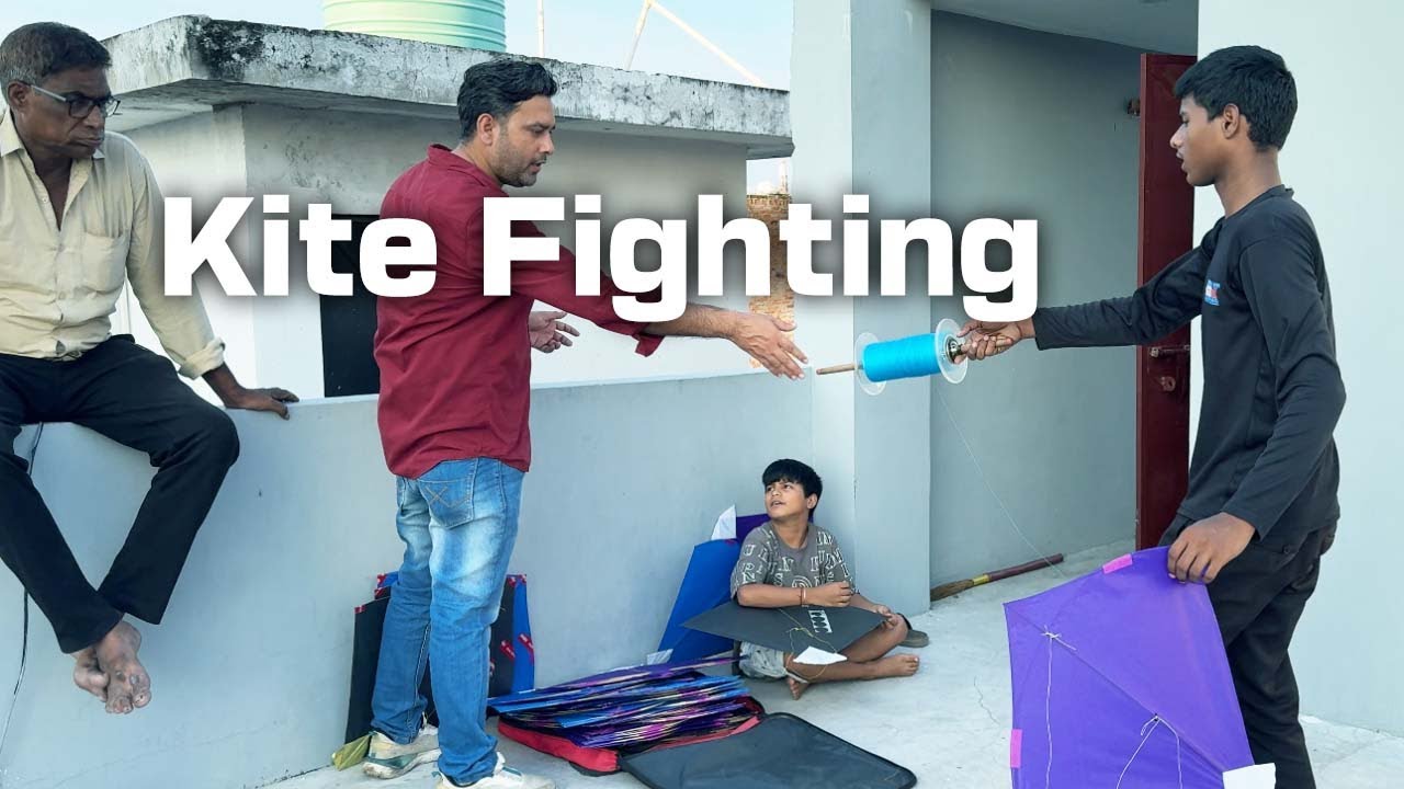 Addhi Manjoli Kite Fighting | Kite Fighting Tricks | Kites Flying Vlog