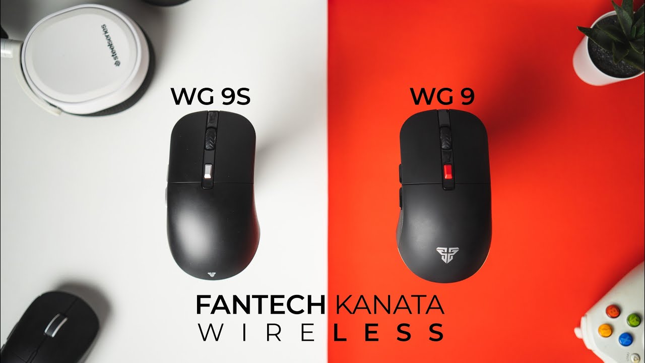 Новые Fantech Kanata WG9 и Kanata S WG9S: беспроводные версии вашей любимой мыши!