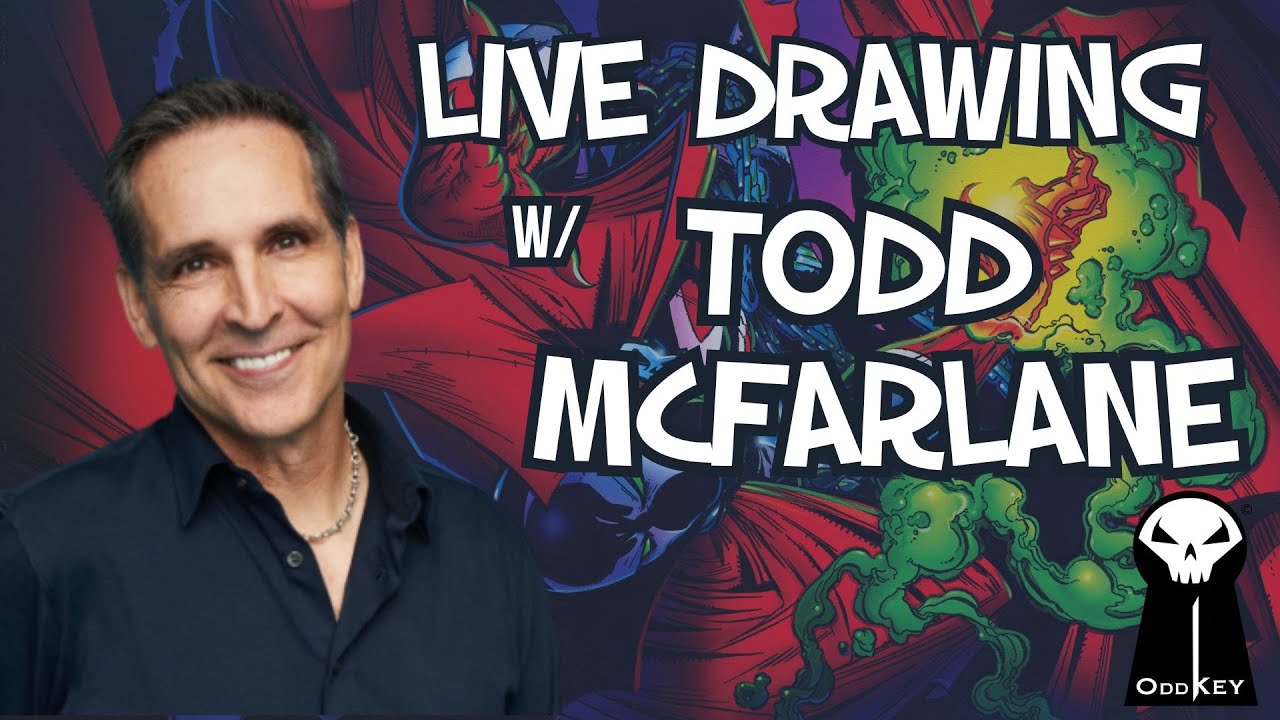 Live Drawing with Todd McFarlane! | Qna/How To!