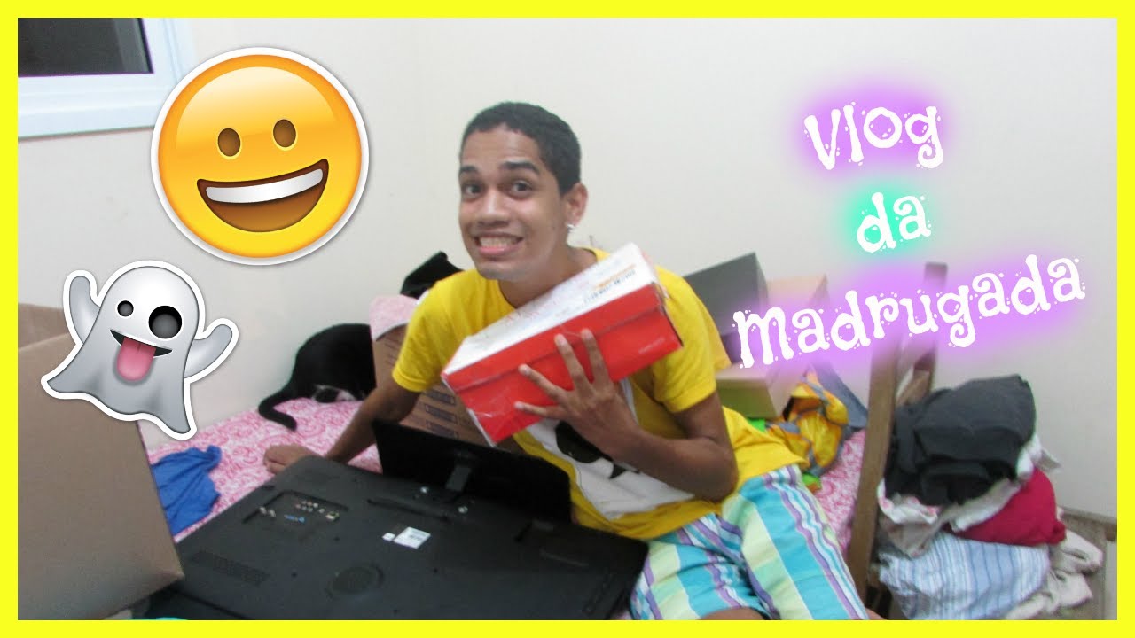 PRIMEIRA NOITE SOZINHO #VlogDaMadrugada