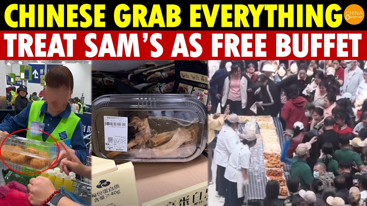 Китайцы всё сметают и воруют &mdash; в Sam&rsquo;s Club товары надкусаны, царит хаос