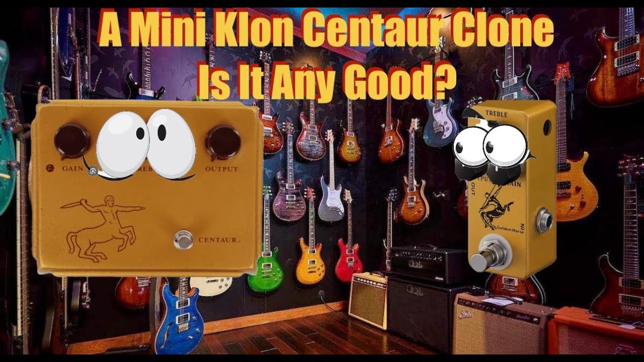 It Seems The Klon Centaur Overdrive Pedal Has Had A Baby