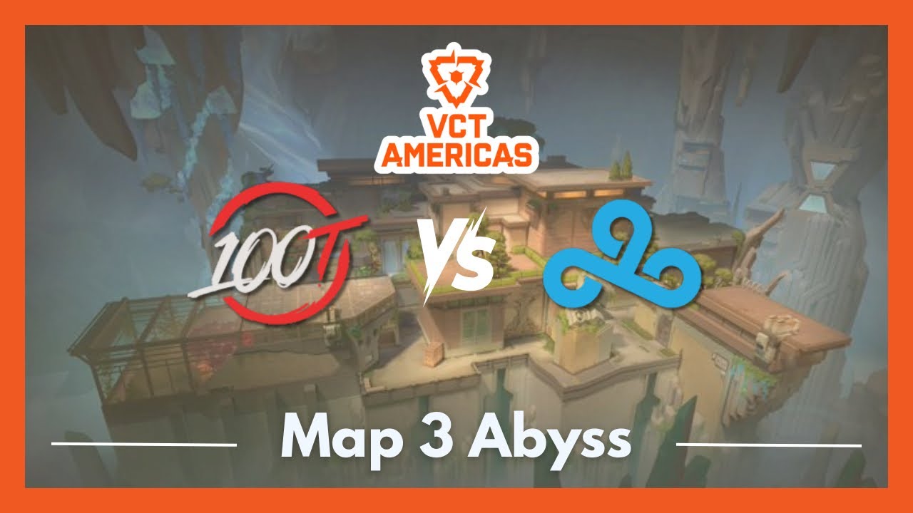 100T vs C9 | VCT Americas Kickoff | Map 3 Abyss