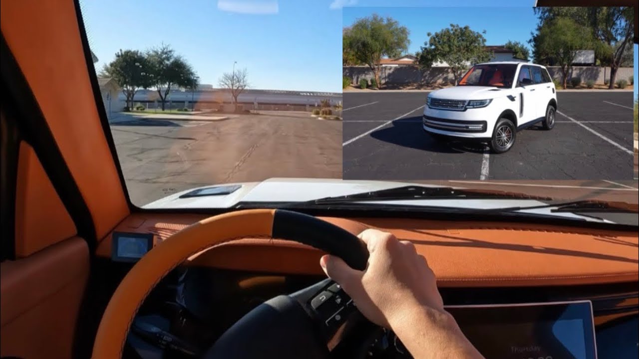 POV : Drive in the Voltrix E Range Golf Cart