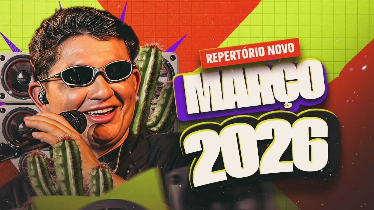 MARCYNHO SENSAÇÃO 2026 - MARCYNHO SENSAÇÃO MARÇO 2026 - REPERTÓRIO ATUALIZADO - CD PRA PAREDÃO