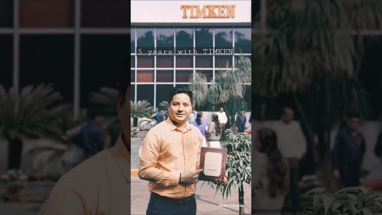 5 year journey with Timken #timken #longservice #shorts #shortsfeed #viral