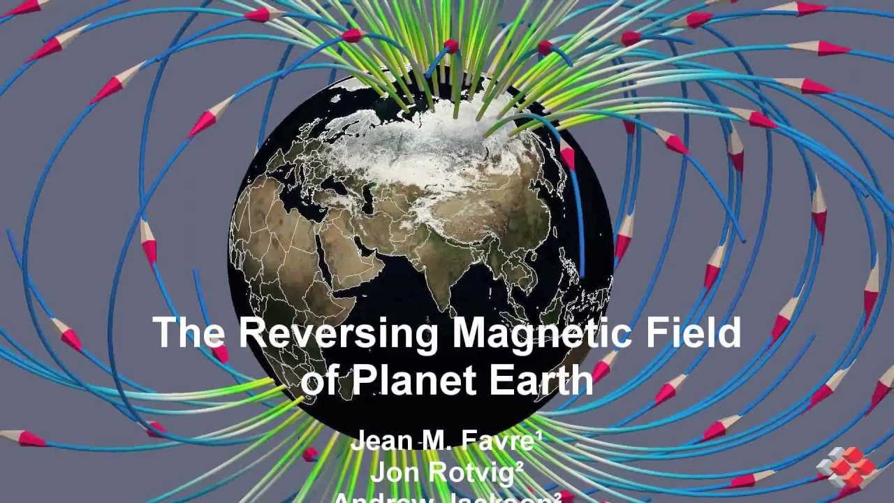 The Reversing Magnetic Field of Planet Earth