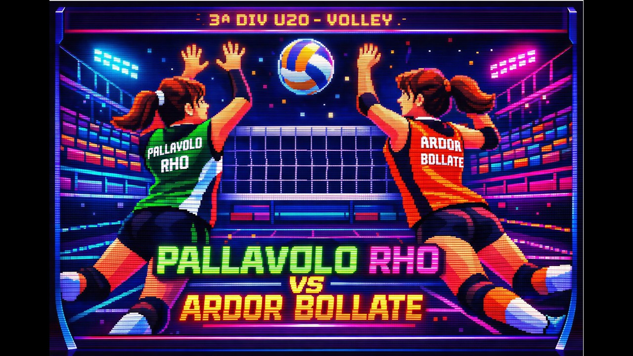 CAMPIONATO 3° Div. U20 Fipav - 2025/26  - 28.02 - Pallavolo Rho vs Ardor Bollate - 3 - 0