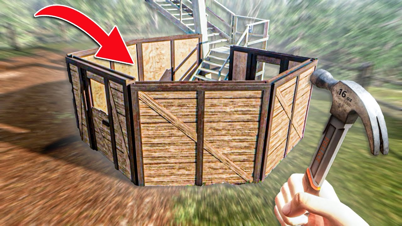 I BUILT A SIMPLE BASE and SURVIVED!
