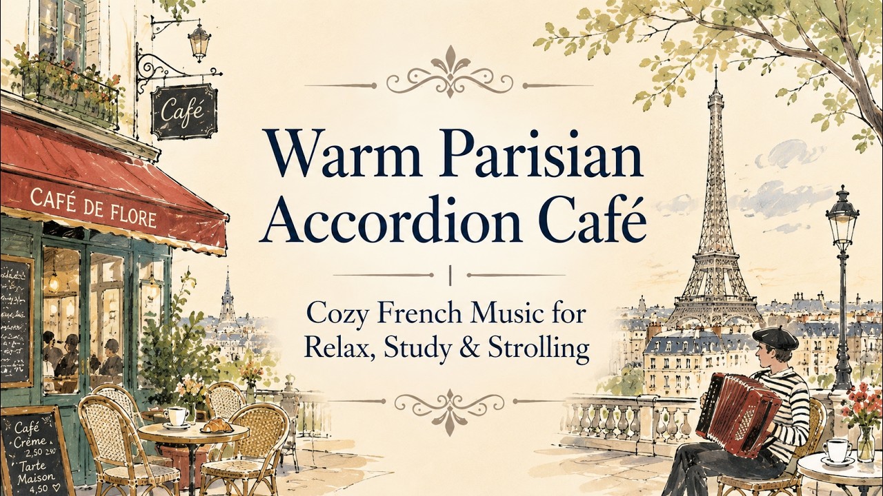 3 Hours of Warm Travel Music 🌿🪗🎸 | Accordion & Acoustic Guitar for Peaceful Journeys
