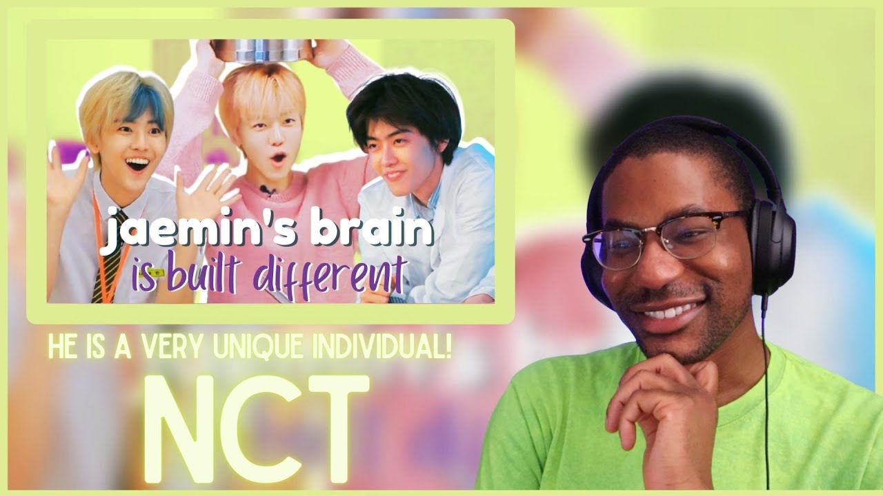 NCT | Na Jaemin's brain is built different REACTION | He is a very unique individual