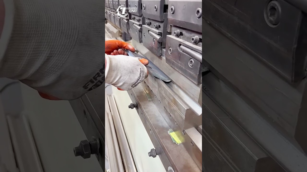 Hardcore bending! Press brake challenges ultra-thick steel plates #trustercnc#pressbrakemachine